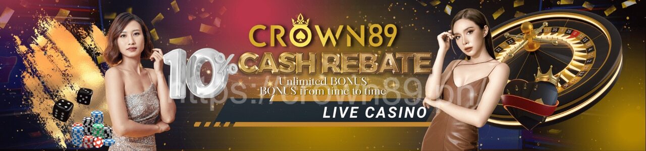 Crown89 10% Cash Rebate
